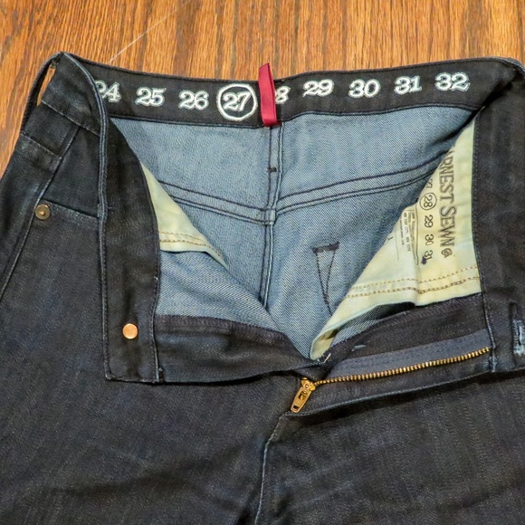 Earnest Sewn Pure Indigo Dark Rinse Zazo Jeans - Picture 7 of 7